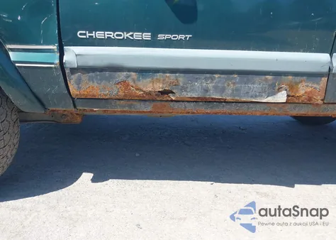 2000 Jeep Cherokee Sport из США, поврежденный, VIN 1J4FF48S2YL253251